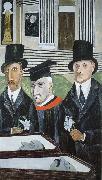 Xie An Sake and Vanzetti's Passion oil painting on canvas